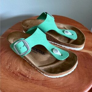 Birkenstock Gizeh Jade Sandals